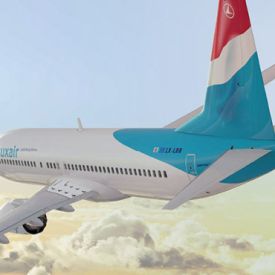 luxair plane