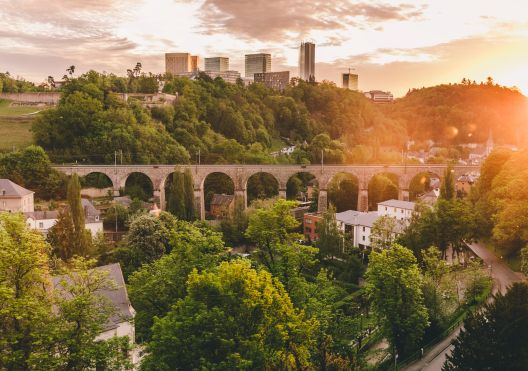 luxembourg skyline
