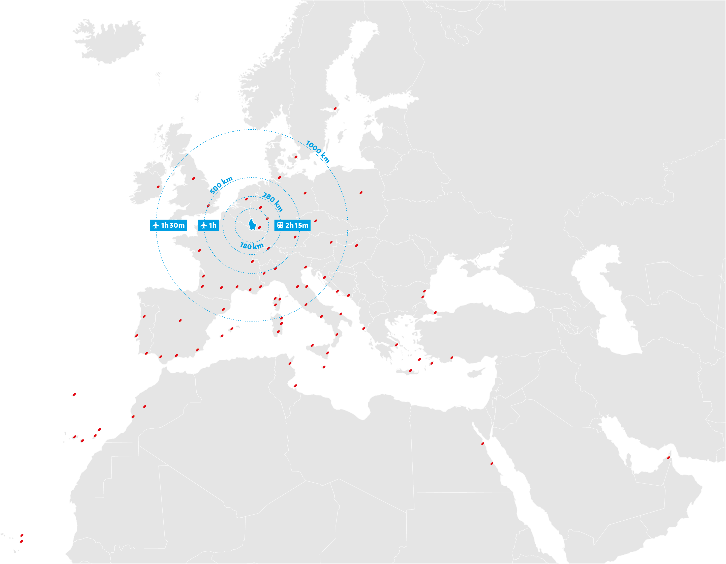 Destination air train